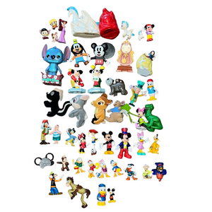 Vintage Disney Character Action Figure PVC Set of 47 Hercules DuckTales Pirates